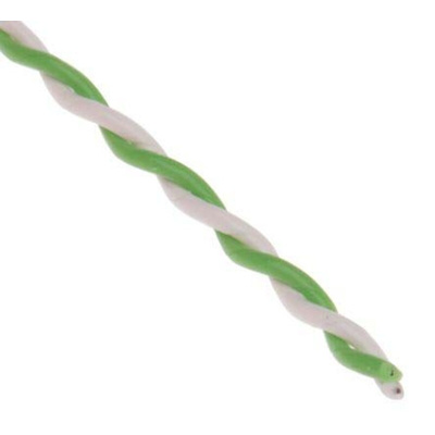 RS PRO Type K Thermocouple Wire, 10m, PTFE Insulation, +260°C Max, 1/0.2mm