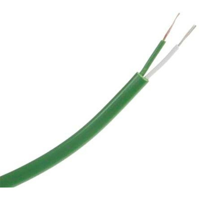 RS PRO Type K Thermocouple Wire, 25m, PVC Insulation, +105°C Max, 13/0.2mm