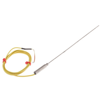 RS PRO Type K Thermocouple 150mm Length, 1.5mm Diameter → +1100°C