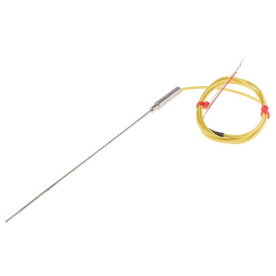 RS PRO Type K Thermocouple 150mm Length, 1.5mm Diameter → +1100°C