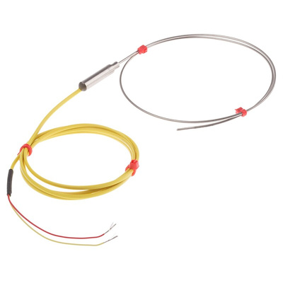 RS PRO Type K Thermocouple 500mm Length, 1.5mm Diameter → +1100°C