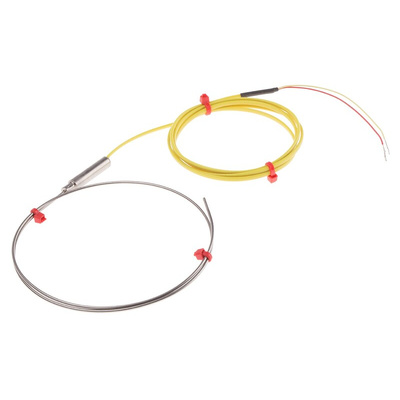 RS PRO Type K Thermocouple 500mm Length, 1.5mm Diameter → +1100°C