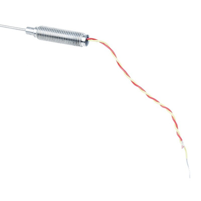 RS PRO Type K Thermocouple 150mm Length, 1.5mm Diameter → +1100°C