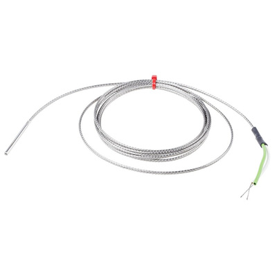 RS PRO Type K Thermocouple 40mm Length, 3.18mm Diameter → +350°C