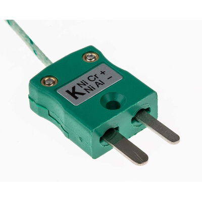 RS PRO Type K Thermocouple 1/0.3mm Diameter → +350°C