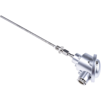 RS PRO Type K Thermocouple 250mm Length, 6mm Diameter → +1000°C