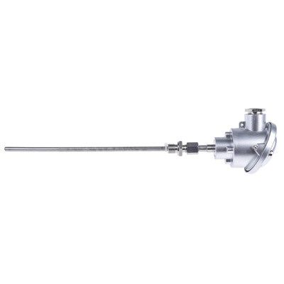 RS PRO Type K Thermocouple 250mm Length, 6mm Diameter → +1000°C