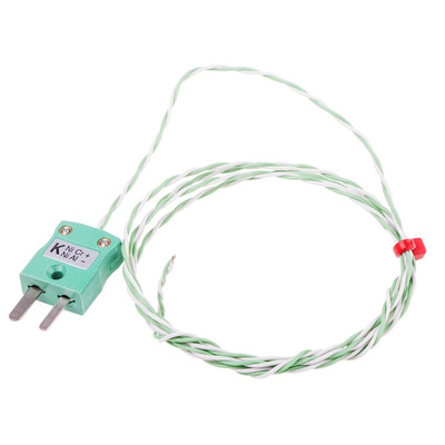 RS PRO Type K Thermocouple 7/0.2mm Diameter → +250°C