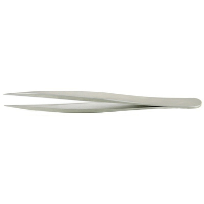 RS PRO 120, Stainless Steel, Strong Fine, Tweezers