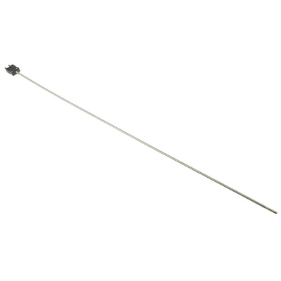 RS PRO Type J Thermocouple 500mm Length, 3mm Diameter → +760°C