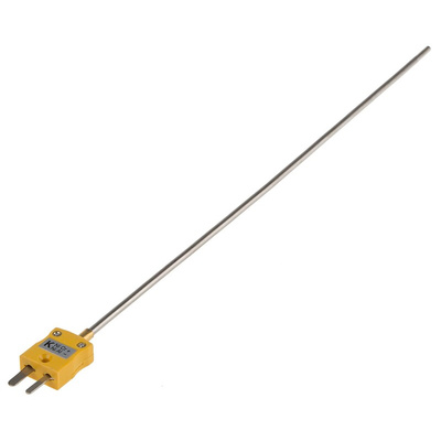RS PRO SYSCAL Type K Thermocouple Connector 3 x 250mm Diameter, -40°C → +1100°C