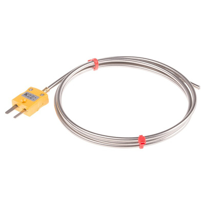 RS PRO SYSCAL Type K Thermocouple Connector 3 x 1000mm Diameter, -40°C → +1100°C