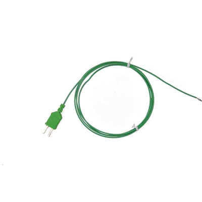 RS PRO Type K Temperature Probe 1.5m Length, 7/0.2mm Diameter → 280°C