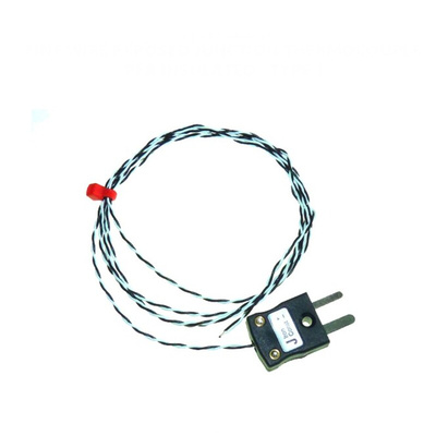 RS PRO Type J Thermocouple 3m Length, 1/0.2mm Diameter, -75°C → +260°C