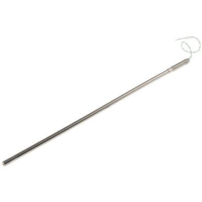 RS PRO Type K Thermocouple 250mm Length, 6mm Diameter → +1100°C