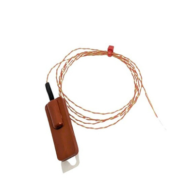 RS PRO Type K Thermocouple 40mm Length, 40 x 13 x 5mm Diameter, -50°C → +100°C