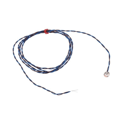 RS PRO Type K Thermocouple 1m Length, 6.35mm Diameter, 0°C → +200°C