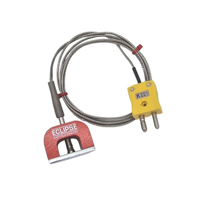 RS PRO Type K Thermocouple 40mm Length, 25mm Diameter, -50°C → +250°C