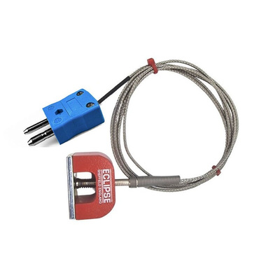 RS PRO Type K Thermocouple 40mm Length, 25mm Diameter, -50°C → +250°C