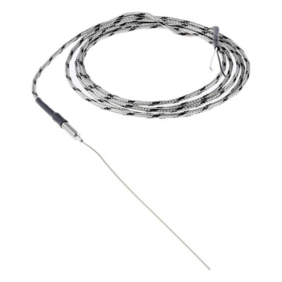 RS PRO Type J Thermocouple 150mm Length, 1mm Diameter → +400°C