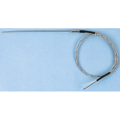 RS PRO Type J Thermocouple 300mm Length, 1mm Diameter → +400°C