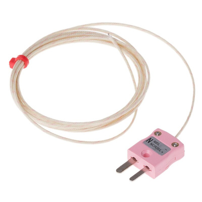 RS PRO Type N Thermocouple 1/0.3mm Diameter → +350°C