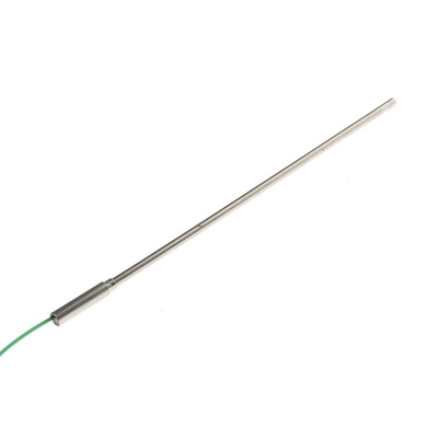 RS PRO Type K Thermocouple 250mm Length, 6mm Diameter → +1100°C