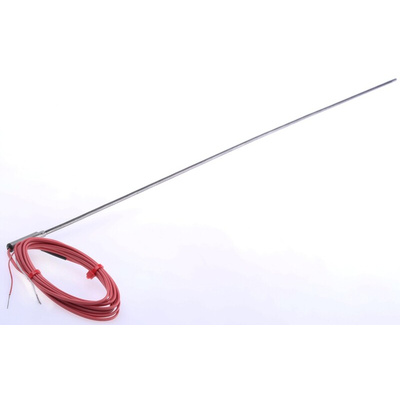 RS PRO Type N Thermocouple 500mm Length, 3mm Diameter → +1250°C