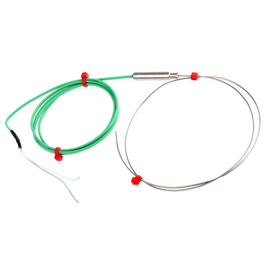 RS PRO Type K Thermocouple 500mm Length, 1mm Diameter → +1100°C