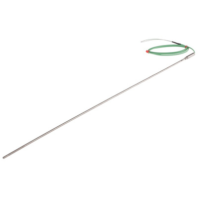 RS PRO Type K Thermocouple 500mm Length, 3mm Diameter → +1100°C