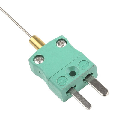RS PRO Type K Thermocouple 250mm Length, 1mm Diameter → +750°C