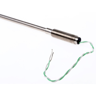 RS PRO Type K Thermocouple 250mm Length, 4.5mm Diameter → +1100°C