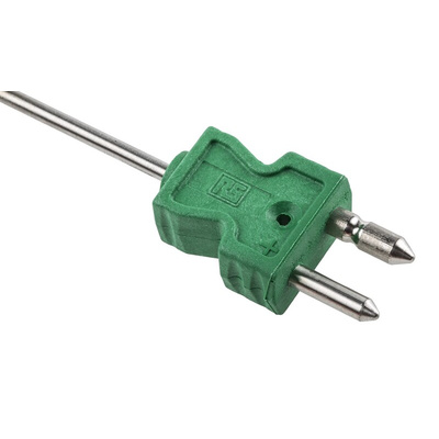 RS PRO Type K Thermocouple 500mm Length, 3mm Diameter → +1000°C