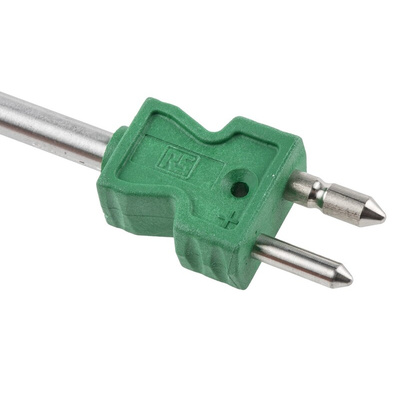 RS PRO Type K Thermocouple 500mm Length, 6mm Diameter → +1200°C