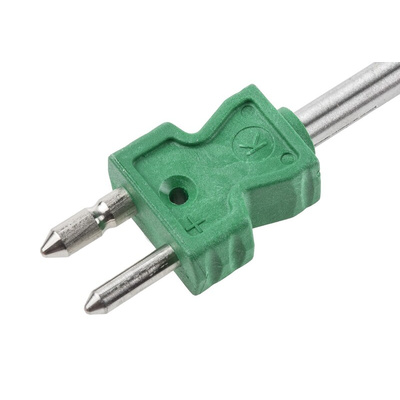 RS PRO Type K Thermocouple 500mm Length, 6mm Diameter → +1200°C
