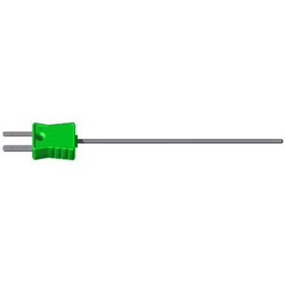 RS PRO Type K Thermocouple 250mm Length, 1mm Diameter → +800°C