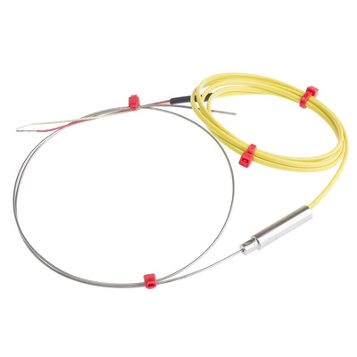 RS PRO Type K Thermocouple 500mm Length, 1mm Diameter → +1100°C