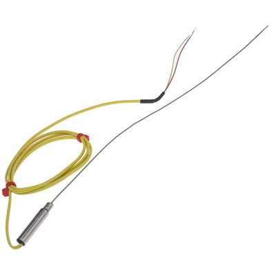 RS PRO Type K Thermocouple 250mm Length, 1mm Diameter → +1100°C