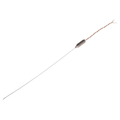 RS PRO Type K Thermocouple 250mm Length, 0.5mm Diameter → +750°C