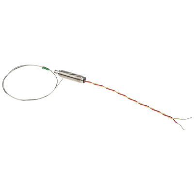 RS PRO Type K Thermocouple 500mm Length, 0.5mm Diameter → +750°C