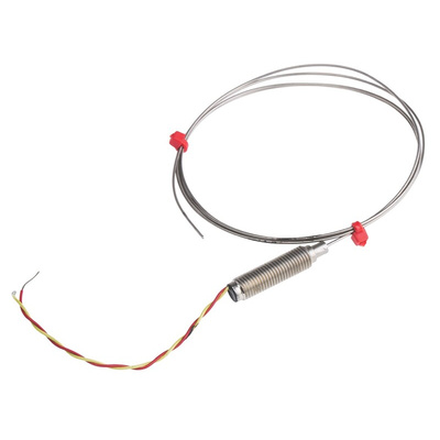 RS PRO Type K Thermocouple 1m Length, 1mm Diameter → +1100°C