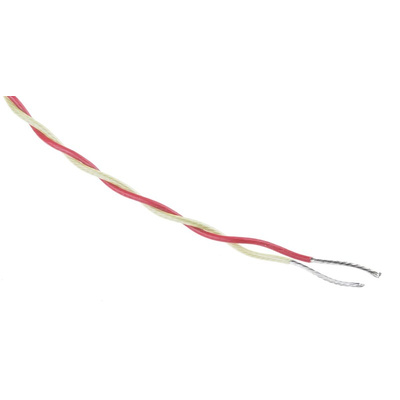 RS PRO Type K Thermocouple 2m Length, 3mm Diameter → +1100°C