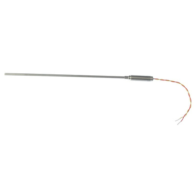 RS PRO Type K Thermocouple 250mm Length, 6mm Diameter → +1100°C