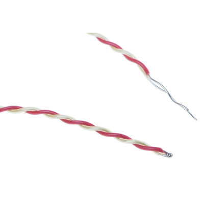 RS PRO Type K Thermocouple 1m Length, 1/0.2mm Diameter → +250°C