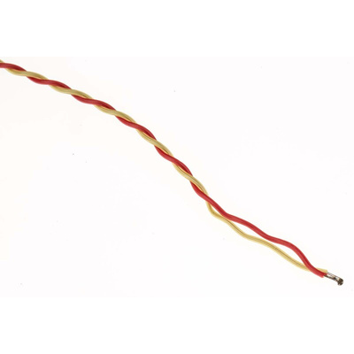 RS PRO Type K Thermocouple 5m Length, 1/0.3mm Diameter → +250°C