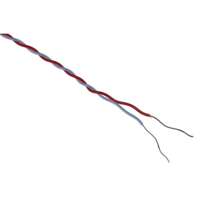 RS PRO Type T Thermocouple 10m Length, → +250°C