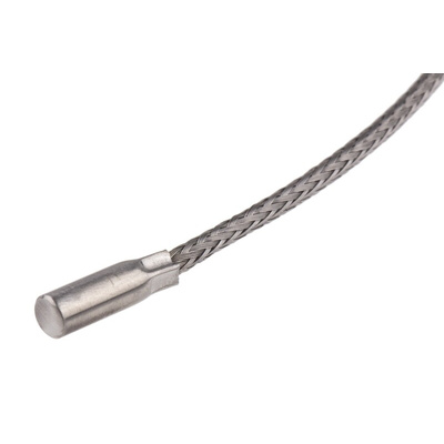 RS PRO Type J Thermocouple 13mm Length, 4mm Diameter → +350°C