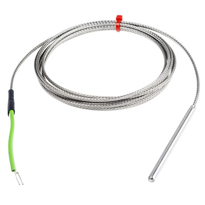 RS PRO Type K Thermocouple 75mm Length, 4.76mm Diameter → +350°C