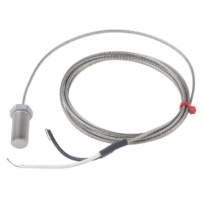 RS PRO Type J Thermocouple 25mm Length, M12 Bolt Diameter → +250°C