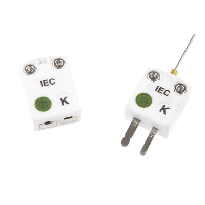 RS PRO Type K Thermocouple 300mm Length, 1mm Diameter → +750°C